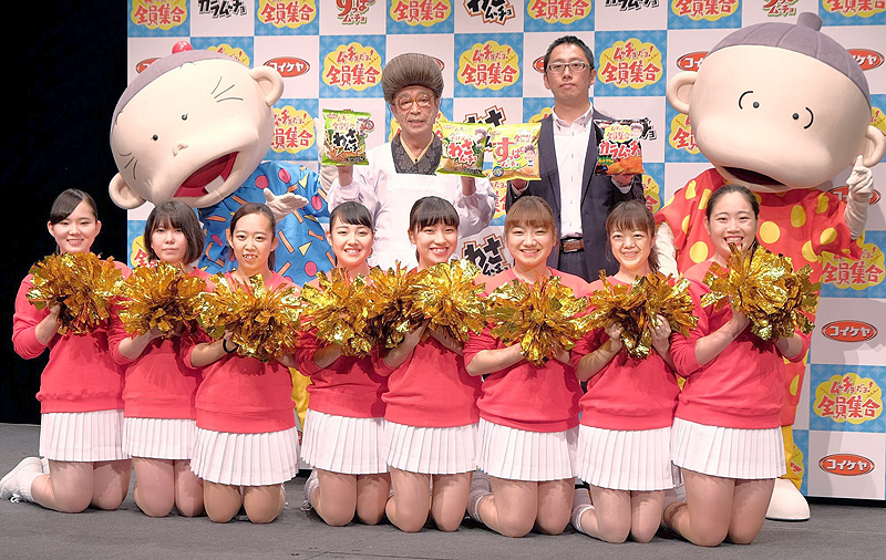 湖池屋 わさムーチョ 志村けん ひとみおばあちゃん 食品新聞社