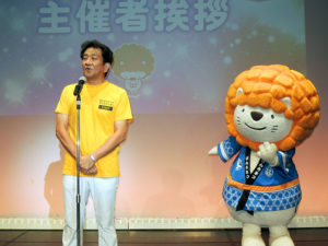 遠藤純民社長(ぼんち)とぼんちネコ