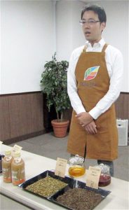 「TEAs’TEA」を担当して10年になる黒岡雅康氏(伊藤園)